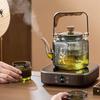 Чайник большой емкости GIANXI, китайский дизайн, молоток, отделение воды для чая, высокая термостойкость, может нагреваться, чайник для чая