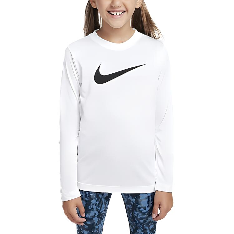 Nike Pre School T Shirts Crew Neck Moderate FZ5192-100
