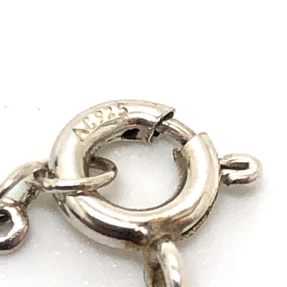 TIFFANY&Co. Фурнитура из стерлингового серебра 925 пробы Двойное звено Подвеска Аксессуары Ожерелье Стерлинговое серебро 925 пробы