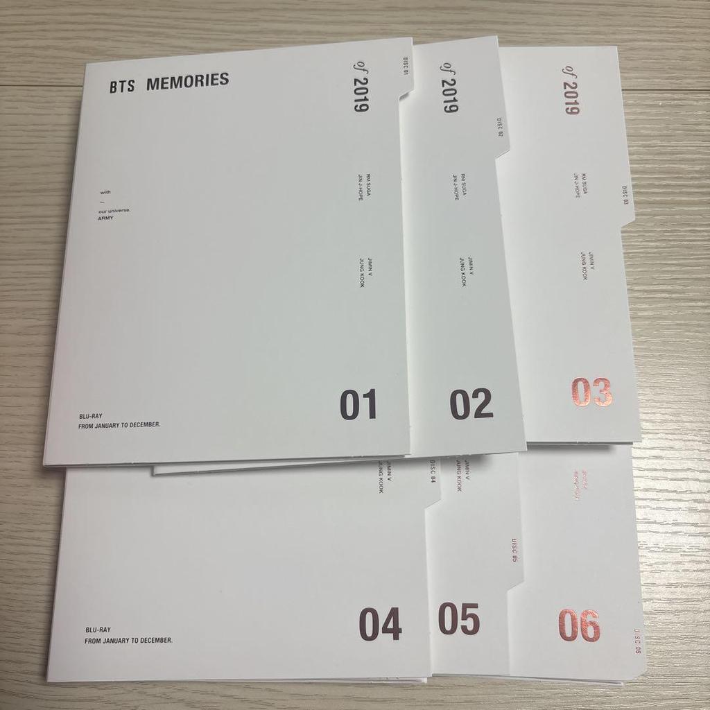 [USED] BTS MEMORIES of 2019 Blu-ray V V