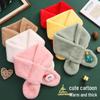 Children's Plush Warm Scarf - Boys & Girls Winter Neck Gaiter, Trendy Christmas Gift for Kindergarteners