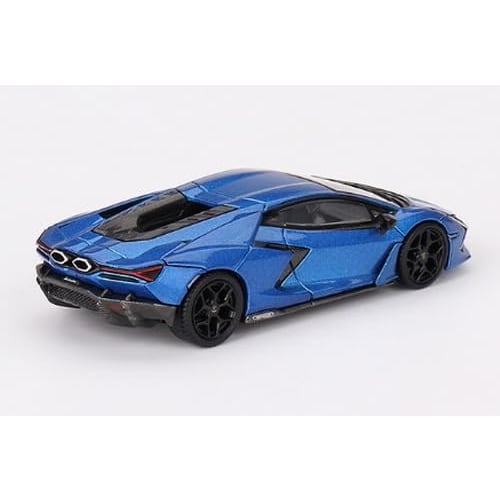MINI GT 1/64 Lamborghini Revuelto Blu Eleos (Right-Hand Drive) Finished Product