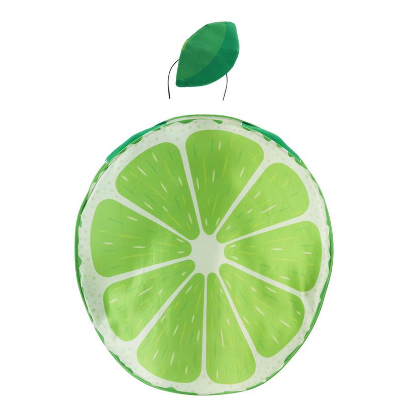 Green lemon cosplay costume, adults