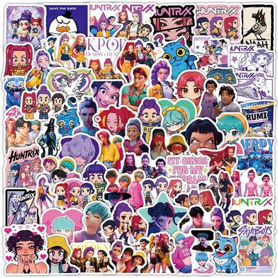 104 шт. Аниме K-pop Наклейки Охотники на демонов Охотники на демонов Тигр DIY Наклейки Скрапбукинг Телефон Чемодан Скейтборд Водонепроницаемая наклейка