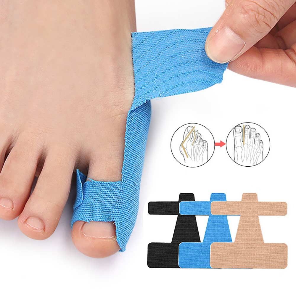 Готовые корректоры Hallux Valgus Эластичные фиксирующие ремешки для пальцев ног Аксессуары Лента для поддержки пальцев ног