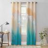 Summer Ocean Beach Window Curtains for Living Room Luxury Bedroom Curtain Kitchen Blinds Drapes Curtains