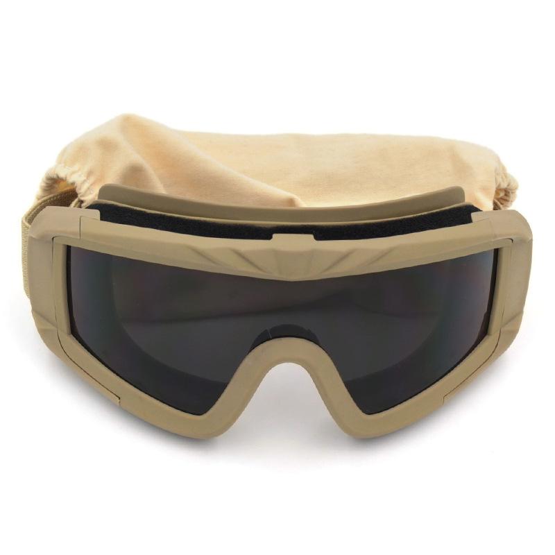 BOLLFO's New Windproof Goggles Motorcycle Goggles Field Sports Safety Goggles Tactical Goggles