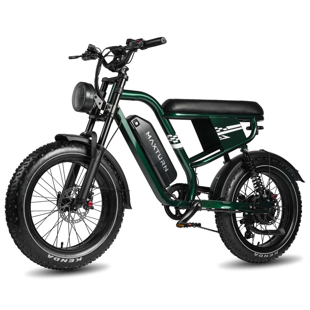 MAXTURN MX10 500 Вт Городской Электровелосипед, 20-дюймовый, 7-скоростная система трансмиссии, с максимальным запасом хода до 70 км.