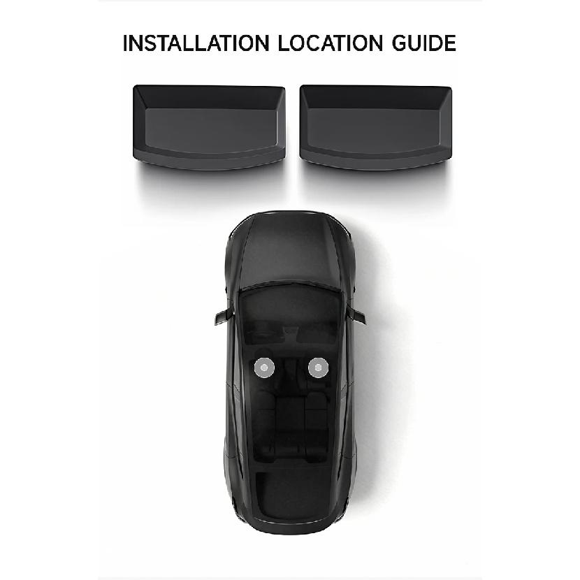 For 2025 Tesla New Model Y Launch Juniper 2Pcs Under Seat Drawer TPE Storage Box Organizer Cover Tray Car Interior Accessories