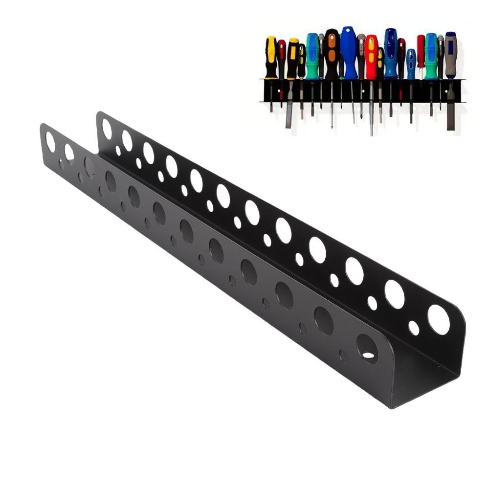 Wall Mounted Tool Storage Rack Space Saving Tool Organizer Holder Durable Wall Tool Rack Home
