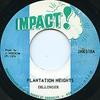 7-дюймовая пластинка DILLINGER - Plantation Heights Impact 1972 US Reggae, Ska & Dub
