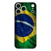 Мягкий прозрачный чехол из ТПУ для телефона iPhone 17 Air 16E 16 11 15 14 Pro MAX 12 13 7 8 Plus SE Пасхальный чехол Защита Большой Флаг Бразилии