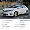 Черный чехол на дверную ручку из углеродного волокна для Toyota Corolla E170 E180 2014 ~ 2018 2016 2017, автомобильные аксессуары, набор наклеек