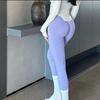 Mid-Waist Dfy Yoga Pants European and American Style Seamless Tight-Fitting Fitness Pants for Women, Butt-Lifting, Suitable for Outdoor Sports