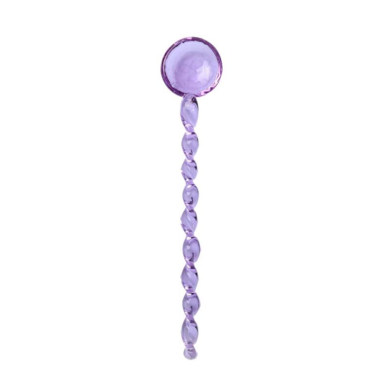 Стеклянные кофейные ложки с длинной ручкой, красочные и милые чайные ложки, кухонные принадлежности, ложка для молочного десерта и мороженого