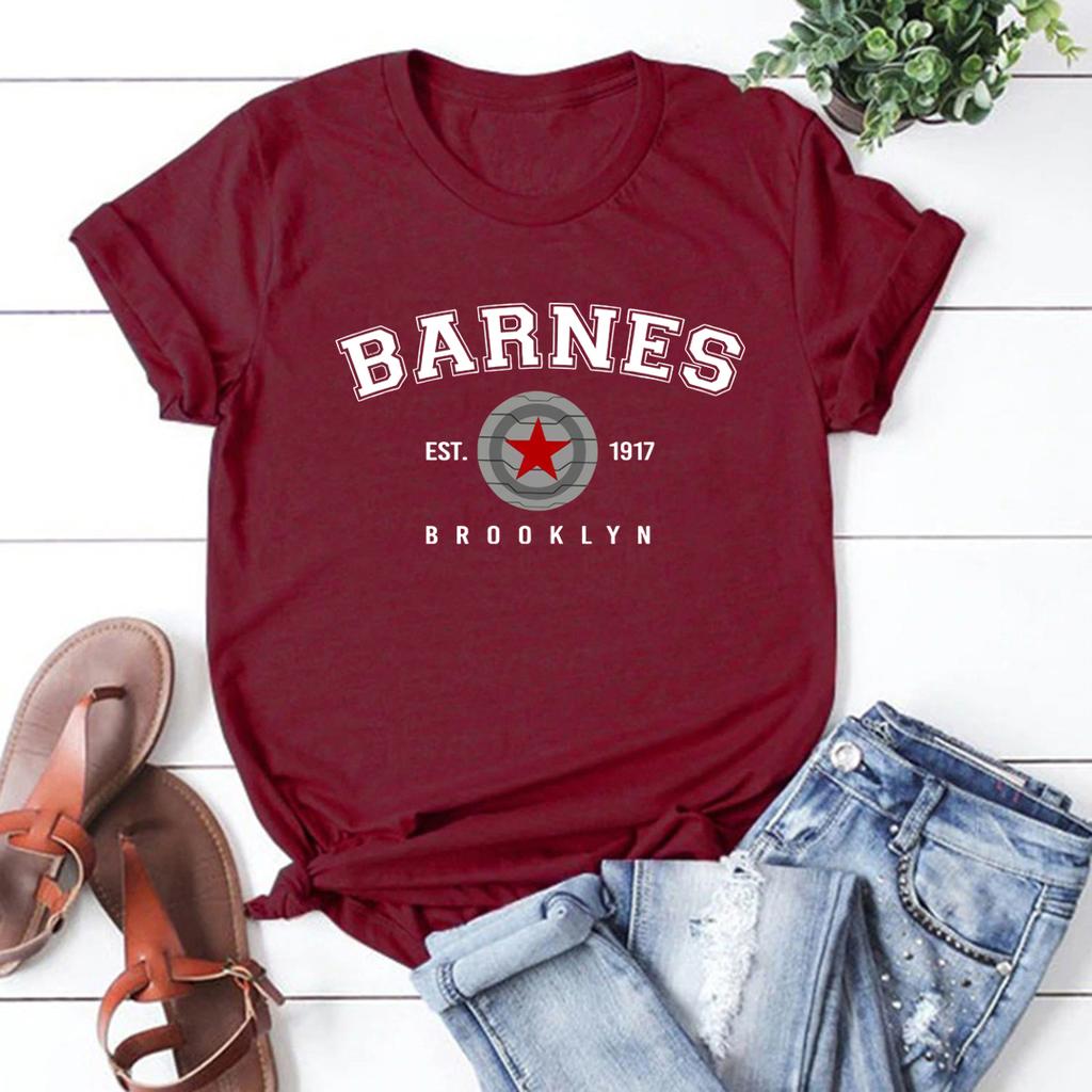 Vintage Barnes 1917 Unisex T-Shirt Barnes Shirt Winter Soldier T Shirt Woman Tshirts Graphic Tees Superhero Tshirt Casual Tops