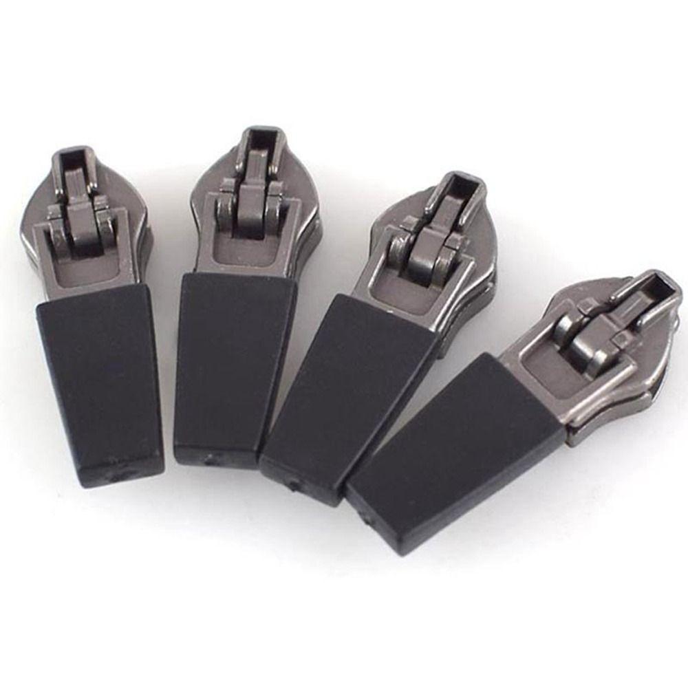 For Invisible Nylon Zips Wallet Down Jacket Craft Slider Head Pull Ring Sewing Accessories Zipper