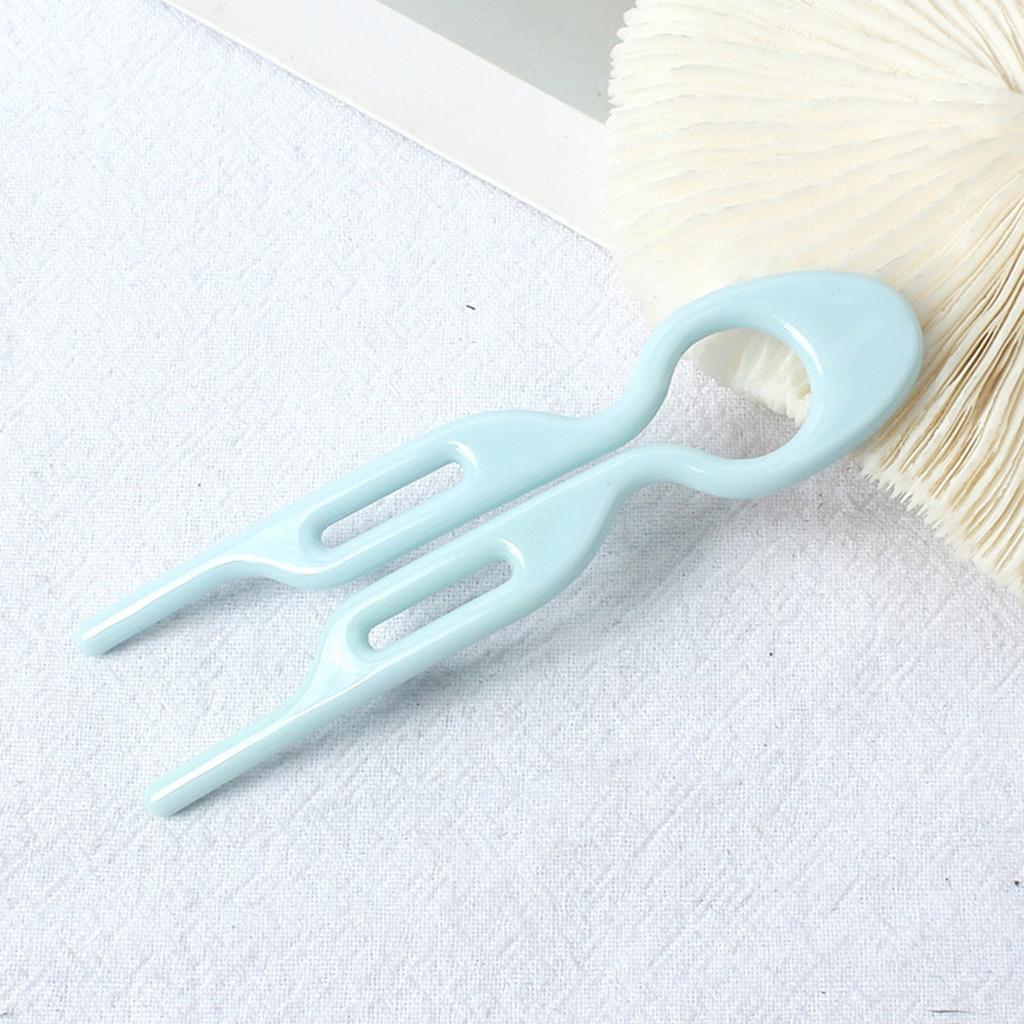 Американская U-образная волнистая заколка для женщин с прической на затылке, универсальная заколка для волос с повязкой на голову