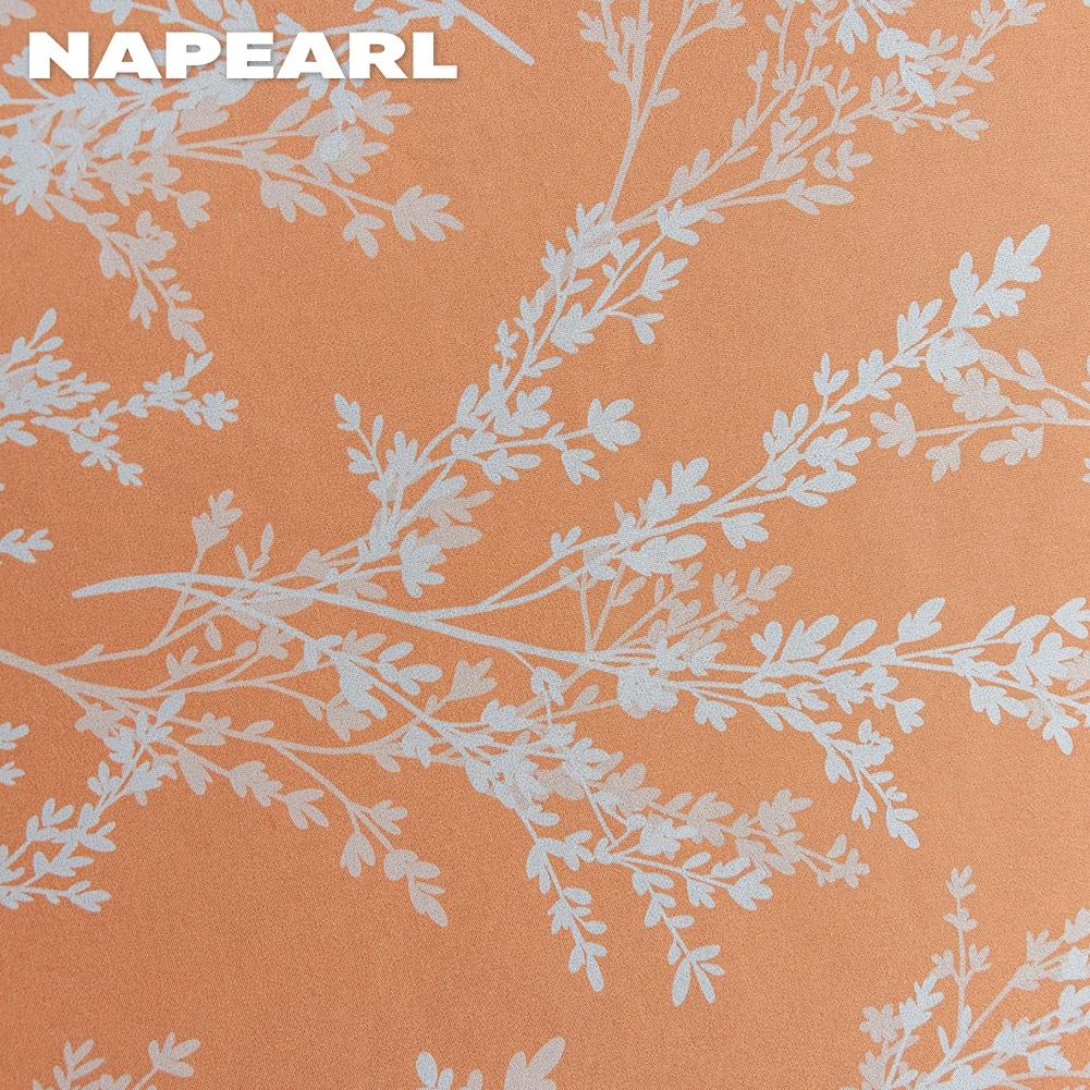 1 шт. NAPEARL Юбка для духовки с принтом апельсиновой ветки и листа, Декоративная шторка на дверь духовки с кисточкой по краю в виде листа лотоса для кухни, домашнего декора