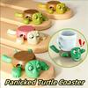 Fun Coaster Turtle Cup Pad 3d Printed Panicked Turtle Cup Mat Tea Coffee Mug Drinks Holder Tableware Decorative Home Decor