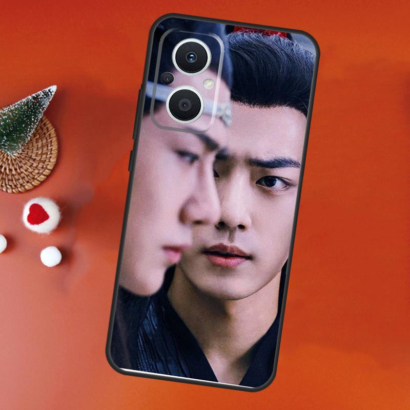 Неукротимый Ван Ибо Сяо Чжань Чехол для OPPO Find X8 X6 X9 Pro OPPO Reno 7 8 Lite 10 11 12 13 14 Pro 11F 12F 13F 14F Чехол