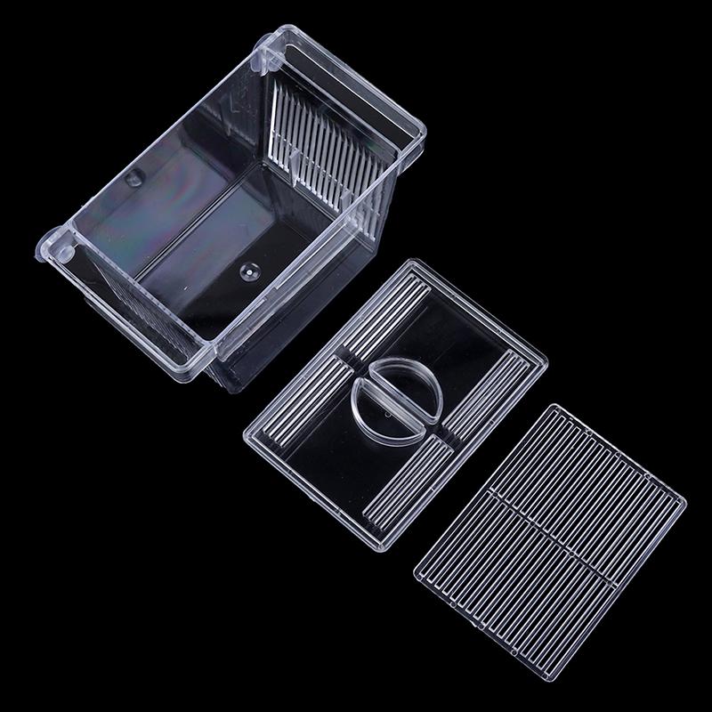 Аквариум Аквариум Аквариум Гуппи Двойное разведение Заводчик Выращивание Ловушка Коробка Инкубаторий