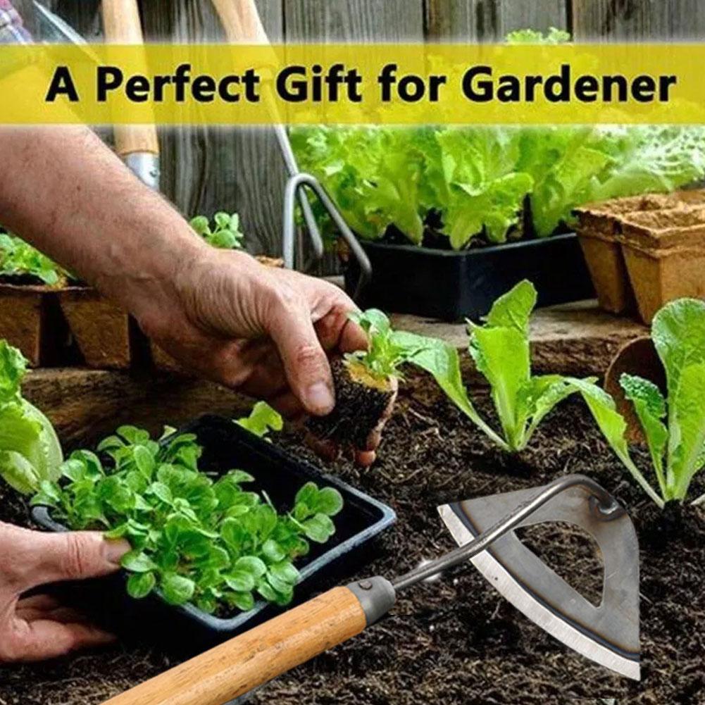 Полая мотыга, ручные грабли, сельскохозяйственная мотыга для прополки, посадка овощей, садоводство, рыхление почвы, инструменты для прополки