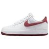 Женские кроссовки Air Force 1 Low ко Дню святого Валентина 2024, белые, красные, драконово-красные, FQ7626-100