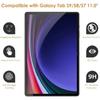 Защитная пленка для экрана Samsung Galaxy Tab S9 11 дюймов, защитная пленка для планшета 2023 SM-X710, прозрачная пленка из закаленного стекла 9H, против отпечатков пальцев