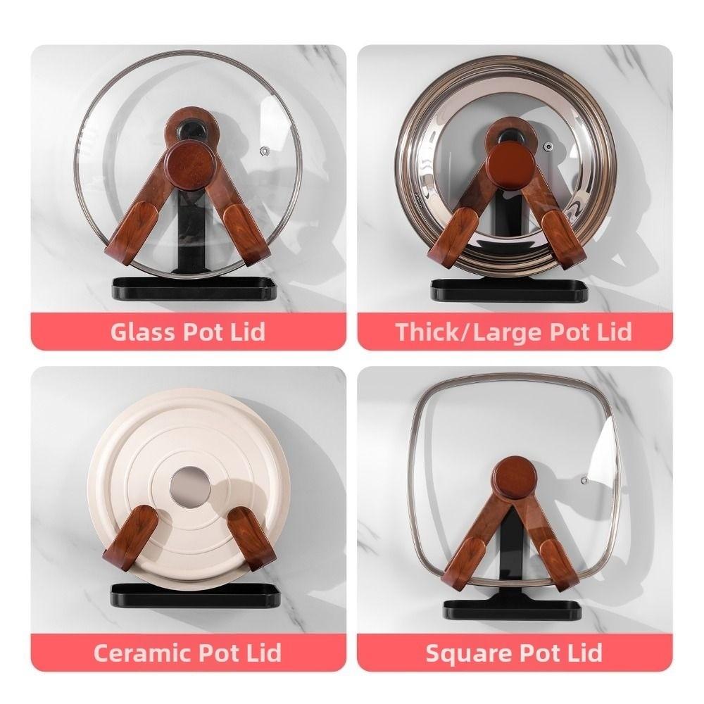 Adjustable Chopping Board Rack Moisture-proof Pot Cover Drain Holder  Kitchen