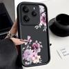 Простой цветочный узор мягкий чехол для телефона TPU для Xiaomi 14T Pro 13T Poco F6 X6 Pro M6 X5 Redmi Note 14 13 Pro 12 11 10 матовый противоударный бампер