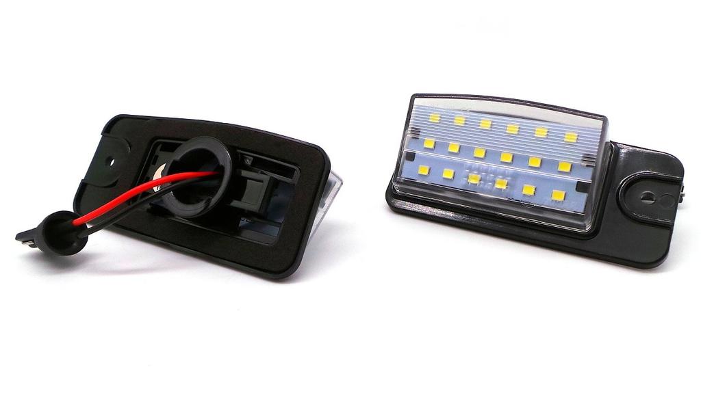 Светодиодные лампы номерного знака, совместимые с Nissan, Infiniti 12V Off-Road 2 шт.
