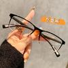 High Prescription Myopia Glasses: Ultra-Light, Anti-Slip Square Frames for Women with Small Faces