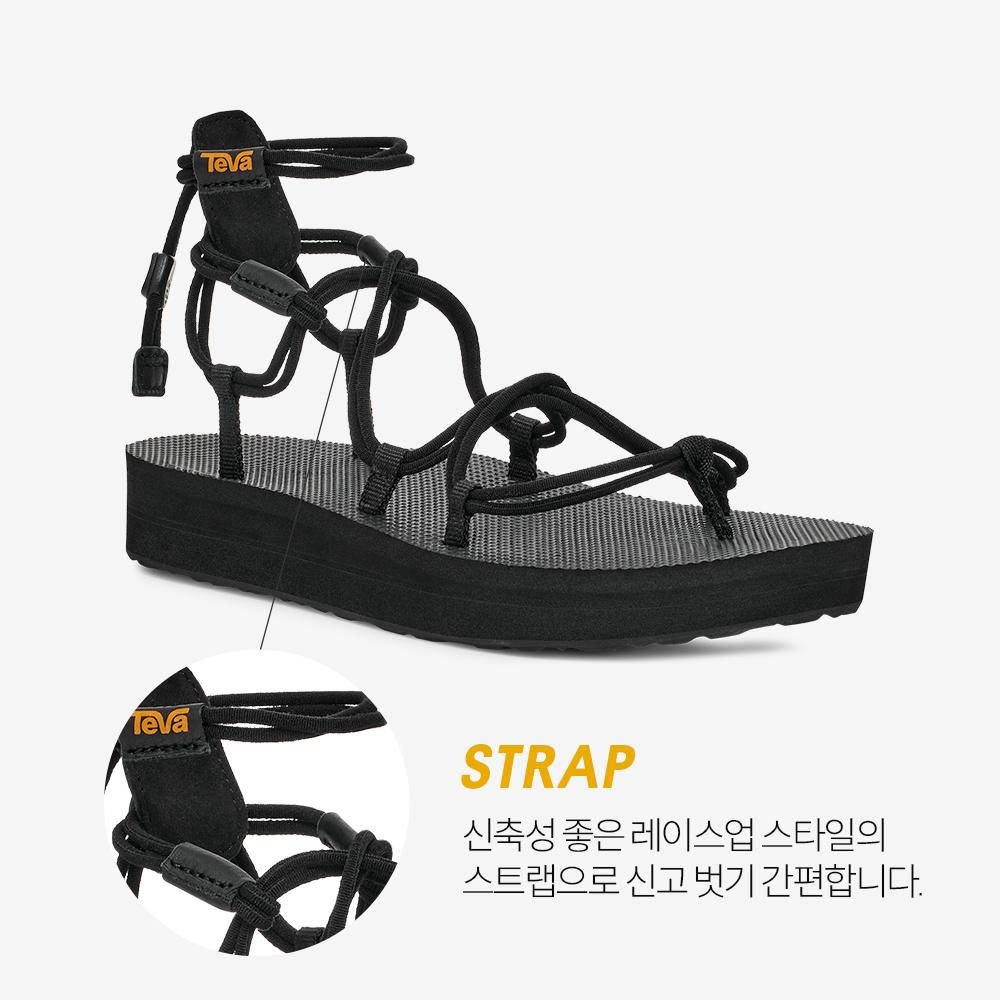 Женские босоножки Teva Midform Infinity (Блк) Stvf2617890-Blk