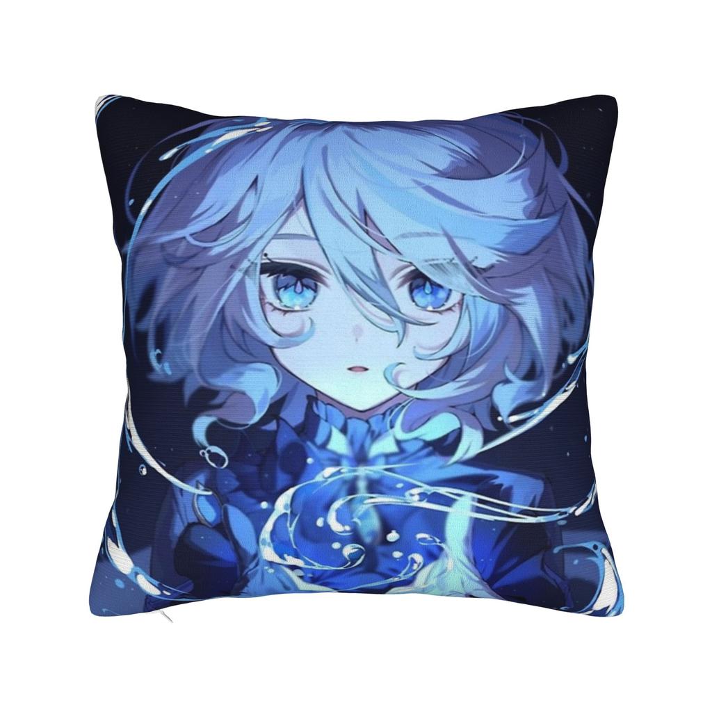 Furina Genshin Impact Game Pillowcase Printing Fabric Cushion Cover Gift Throw Pillow Case Cover Chair Drop Shipping 45X45Cm