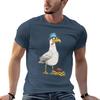 Seagull With Fries Classic Tshirt Trendy Pattern Tshirt For Men