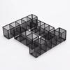 Modern Mesh Desk Organizer 3/4/5/6 Grids Pen Storage Box Multifunctional Pencil Holder  Office Use