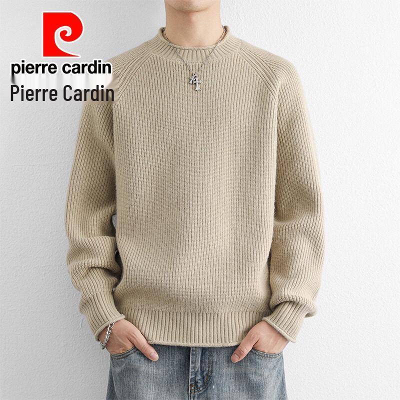 Pierre Cardin Мужской вязаный пуловер с круглым вырезом