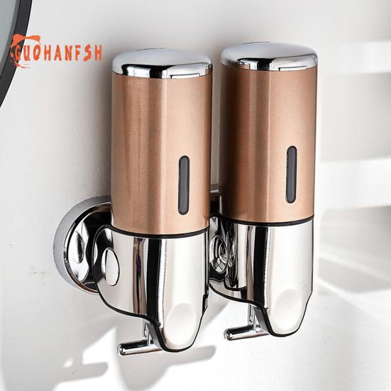400ml Waterproof Soap Dispenser, Moisture-proof, Wall Mounted, Household Shampoo Liquid Soap Conditioner Dispenser, for Daily Life