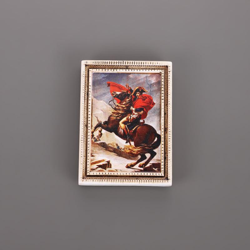 3D Полимерный Магнит на Холодильник: Знаменитая картина Ретро наклейка с персонажем