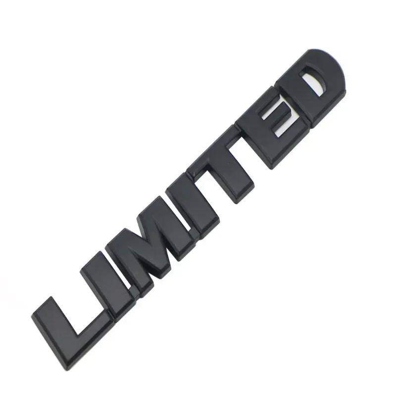 Chrome Black Limited Letters Rear Trunk Fender Emblem Badge Sticker Decals For Toyota Highlander Tacoma Tundra Car Accessories RA1