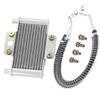 Clear Motorcycle Radiator Engine Oil Cooler Motocross Oil Cooler Dirt Pit Bike For 150-250Cc GY6