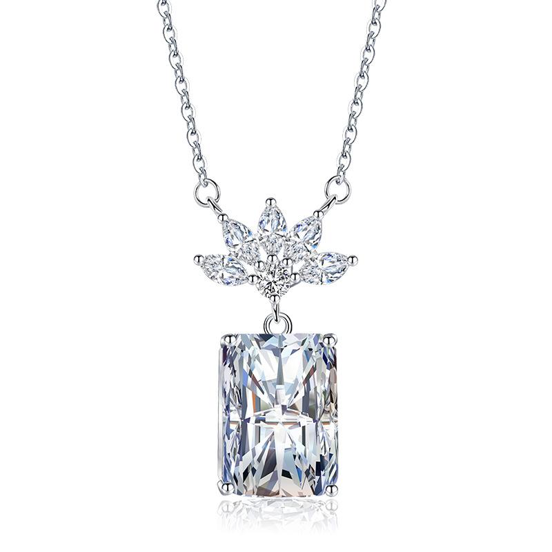 Sace Gems Женское ожерелье, кулон, медный сплав, циркон, модный подарок