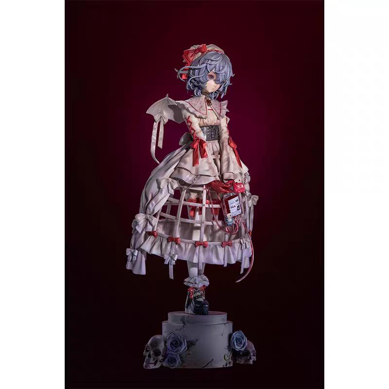 Фигурка Аниме Ремилия Алая из Проекта Touhou ПВХ Коллекционная Модель Статуя Алый Демон Особняк Настольный Декор Коллекция Подарок