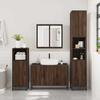 VidaXL Armoire de lavabo de salle de bain chêne marron 90x33x60 cm, meuble de lavabo de salle de bain, meuble de salle de 849273