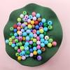 Home Party Supplies Round DIY Crafts Multicolor Handmade Material 6mm Loose Beads Acrylic Soild Color Findings Jewelry Accessories For Jewelry Making