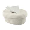 Handmade Nordic Style Tissue Box Rectangular Design Cotton and Hemp Threads Keep Your Tissues Neat and within Reach