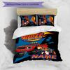 3pcs Blaze and the Monster Machines1 Cover Set - Personalized Name, HD Printed Bedding with 1 Cover and 2 Pillowcases - Perfect for Home Decor,