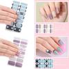 Nail Polish Sticker Nail Strips Nail Polish Art Stickers Wraps Sticker Nails for Women Girls Decorations Birthday Party