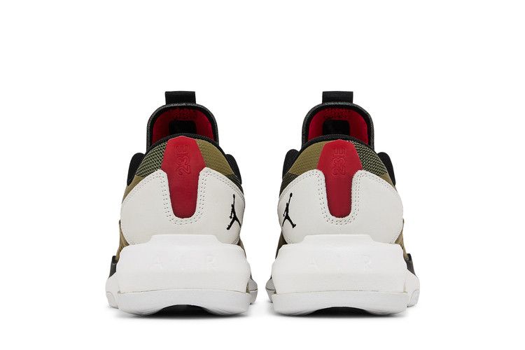 Женские кроссовки Jordan Air 200E Medium Olive (Женский) Средний оливковый/белый саммит/коричневые водоросли/красный университетский